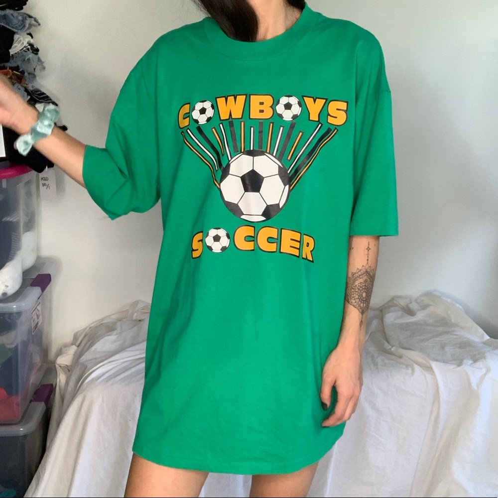 Vintage Cowboys Soccer T-shirt